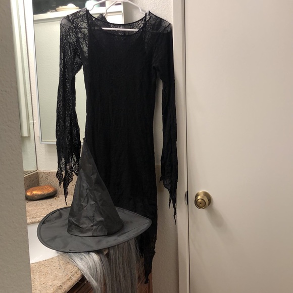 Halloween Witch costume size S (3 pieces) - Picture 3 of 6